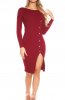 ROCHII TRICOT - Rochie tricot Violette Bordeaux