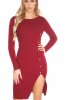 ROCHII TRICOT - Rochie tricot Violette Bordeaux