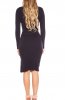 ROCHII TRICOT - Rochie tricot Violette Dark Blue