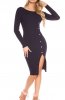 ROCHII TRICOT - Rochie tricot Violette Dark Blue