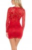 ROCHII ELEGANTE - Rochie dantela Lorelay Red
