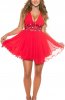 ROCHII ELEGANTE - Rochie baby doll Tyna Red