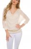 BLUZE - Bluza Nawar Beige