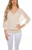 BLUZE - Bluza Nawar Beige