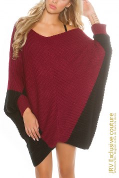 Pulover Aphrodite Bordeaux - Magazin online haine de dama Fashion