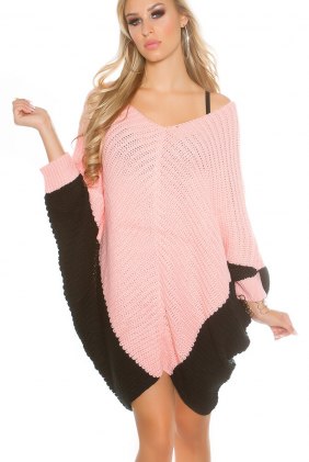 Pulover Aphrodite Saumon din Colectia de PULOVERE / CARDIGANE