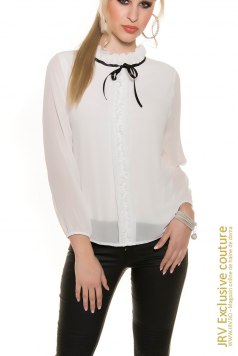 Camasa Eveline White - Magazin online haine de dama Fashion
