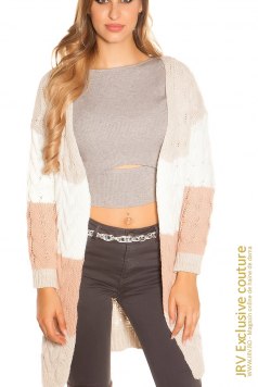 Cardigan Efyna Cappuccino - Magazin online haine de dama Fashion