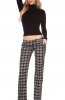 PANTALONI / BLUGI - Pantaloni Myra Black-White