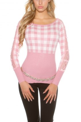Pulover Rany Pink din Colectia de PULOVERE / CARDIGANE