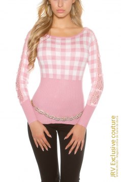 Pulover Rany Pink - Magazin online haine de dama Fashion