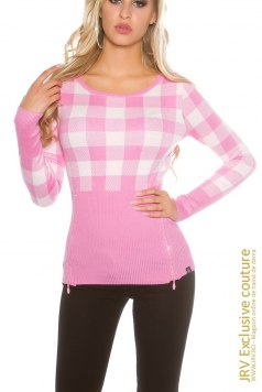 Pulover Ynga Pink - Magazin online haine de dama Fashion