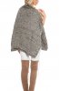 CARDIGANE / PONCHO - Poncho Savya Black