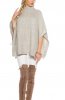 CARDIGANE / PONCHO - Poncho Savya Grey