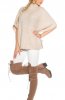 CARDIGANE / PONCHO - Poncho Savya Pink
