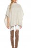 CARDIGANE / PONCHO - Poncho Savya White