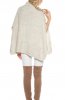 CARDIGANE / PONCHO - Poncho Savya White