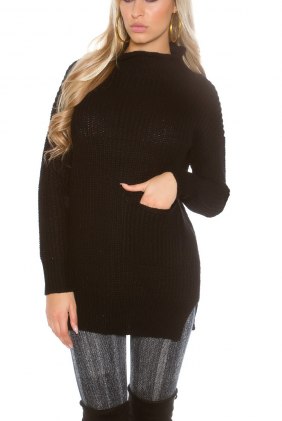 Pulover Yulissa Black din Colectia de PULOVERE / CARDIGANE