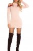 ROCHII TRICOT - Rochie tricot Kalany Pink