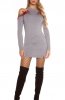 ROCHII TRICOT - Rochie tricot Kalany Grey