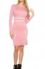 ROCHII TRICOT - Rochie tricot Aryn Antique Pink