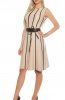 ROCHII TRICOT - Rochie tricot Myla Beige