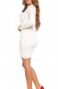 ROCHII TRICOT - Rochie tricot Hajsa White