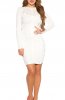 ROCHII TRICOT - Rochie tricot Hajsa White