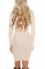 ROCHII TRICOT - Rochie tricot Zelma Beige
