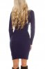 ROCHII TRICOT - Rochie tricot Zelma Dark Blue