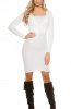 ROCHII TRICOT - Rochie tricot Zelma White