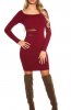 ROCHII TRICOT - Rochie tricot Tanayah Bordeaux