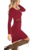 ROCHII TRICOT - Rochie tricot Tanayah Bordeaux