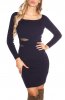 ROCHII TRICOT - Rochie tricot Tanayah Dark Blue