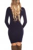 ROCHII TRICOT - Rochie tricot Tanayah Dark Blue