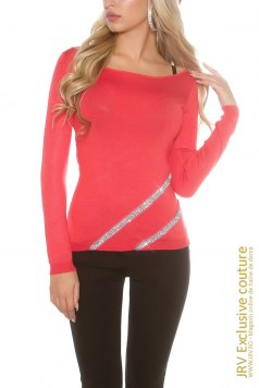 Pulover Chloe Coral - Magazin online haine de dama Fashion