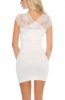 ROCHII TRICOT - Rochie tricot Romyna White