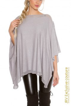 Poncho Arden Grey - Magazin online haine de dama Fashion