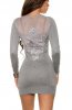 ROCHII TRICOT - Rochie tricot Rose Grey