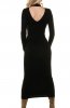 ROCHII TRICOT - Rochie tricot Xandra Black