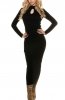 ROCHII TRICOT - Rochie tricot Xandra Black