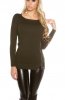 PULOVERE / CARDIGANE - Pulover Zakya Khaki