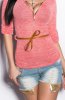 SCOASE DIN STOC - Bluza Tyana Coral