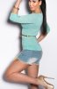 SCOASE DIN STOC - Bluza Tyana Minth