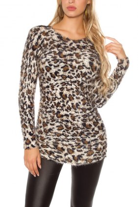 Pulover Settya Beige din Colectia de PULOVERE / CARDIGANE
