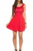 ROCHII ELEGANTE - Rochie eleganta cu paiete Netty Red