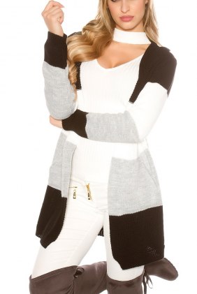 Cardigan Sabah Black din Colectia de CARDIGANE / PONCHO