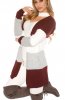 CARDIGANE / PONCHO - Cardigan Sabah Bordeaux