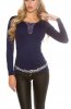 PULOVERE / CARDIGANE - Pulover Carolyn Dark Blue