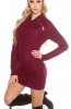 ROCHII TRICOT - Rochie tricot Jamy Bordeaux